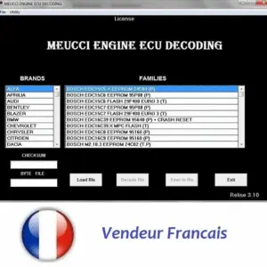 Logiciel Immo Meucci v3.1 SoftWare Reset Unlock Remove Turn OFF Immo CODE
