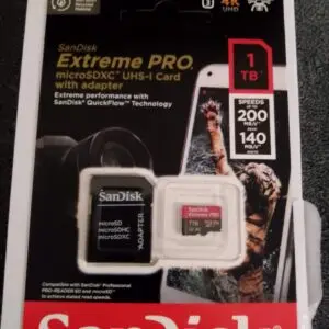 Carte micro sd Sandisk Extrême Pro 1 to