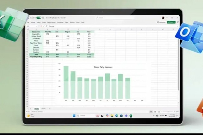 licence microsoft office 2024 famille et petite entreprise – clé officielle à vie