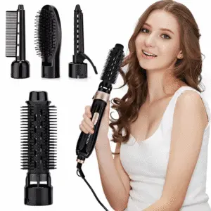 4 en 1 sèche-cheveux brosse électrique peigne à Air chaud multifonction bigoudi lisseur