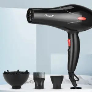 Continent Sèche-cheveux professionnel salon, diffuseur, buse de concentrateur