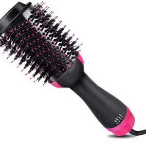 Sèche-cheveux pour femmes, brosse sèche-cheveux, masseur 4 en 1, brosses à Air chaud