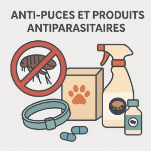 Anti-puces et produits antiparasitaires