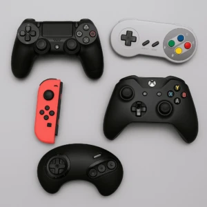 Manettes de jeux vidéos